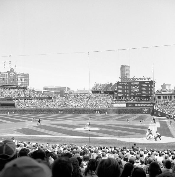 Cubs game at Wrigley Field